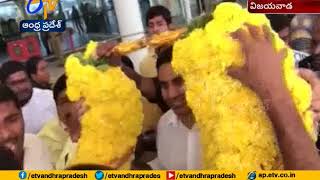 Grand Welcome |For Nara Lokesh | in Vijayawada