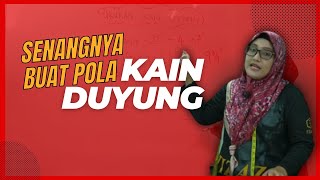 SENANGNYA BUAT POLA KAIN DUYUNG