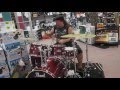 Rick Animal Taylor-Drumming At Guitar Center