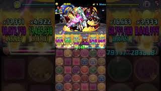 【パズドラ】無課金キャラだけでツクヨミ＝ドラゴン降臨クリア！