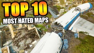 Top 10 "MOST HATED MAPS" in COD HISTORY (Top Ten) Call of Duty | Chaos