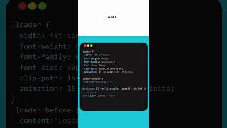 Css Loader animation | Loading Animation using HTML CSS | CSS Loader Animation | HTML CSS Animation