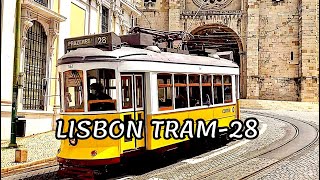 TRAM 28 # Riding Lisbon’s Iconic Vintage Yellow Tram.