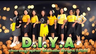 D.I.Y.A Linedance choreographed by Michelle Wright demo by Lily Ladies LD