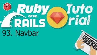 93. Ruby on rails tutorial (Rails App): Navbar
