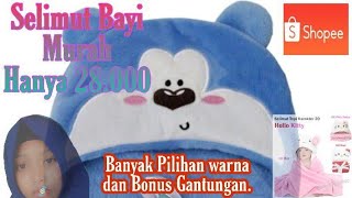 Review Selimut bayi Murah Karakter hewan Lucu