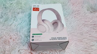 UNBOXING DR-58 Wireless Headphones from Shopee (+P9 headphones update)