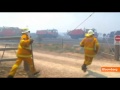 raw video wildfire emergency in australia