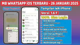 Update MB WhatsApp v1.6 Terbaru Tgl 26 Januari 2025 || WA GB Terbaru 2025