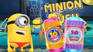 Minion Rush 10th Anniversary Prize Pod and Costume Improver Prize Pod opening Thong Stuart gameplay