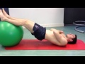 Nottingham Uni Physio - Spinal - Bridge Progression