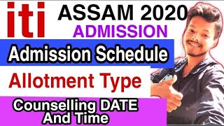 ASSAM ITI 2020 Counselling Admission ।। ITI Admission Fresh, Upgrade, Retained