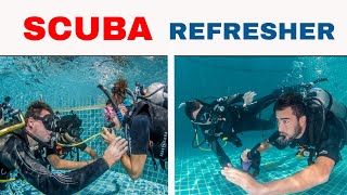 Scuba Refresher Course 🤿 All Diving Skills