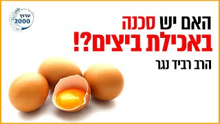 😯 האם יש סכנה באכילת ביצים?! 🚨 מהם הסימנים לביצים מקולקלות? | הרב רביד נגר