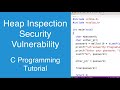 Heap Inspection Security Vulnerability | C Programming Tutorial