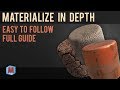 Materialize |  Full Easy to Follow Guide