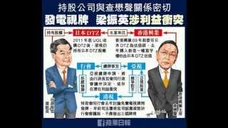 行政長官梁振英收取澳洲公司UGL約五千萬港元的黑幕