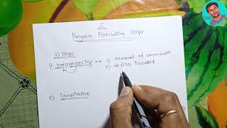 2-6|C Program Execution Steps|PreProcessor|Assembler|Linker|Loader|C programming