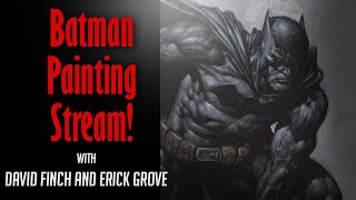 Painting Batman with Acrylics