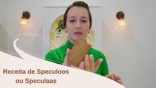 Receita de #Speculoos ou #Speculass - Como fazer bolacha Biscoff de especiarias