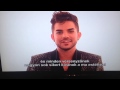 Adam Lambert on Hungarian X Factor part 3 - The Finale