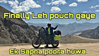 Ep:-4 Ladakh series | Finally ladakh pouch gaye | Dras to Leh | Himalayan 450