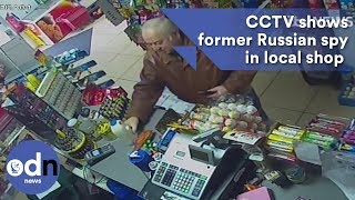 CCTV images show Sergei Skripal in his local shop