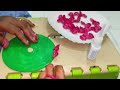 அம்மனுக்கு தாமரை பீடம் செய்யலாம் வாங்க using waste materials craft ideas