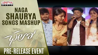 Naga Shaurya Songs Mashup Live Performance @ Chalo Pre Release Event