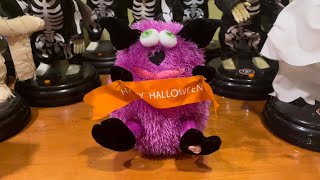 Gemmy 2006 Animated Singing Halloweenies Purple Critter