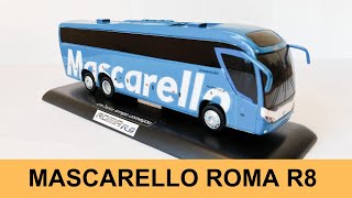 Miniatura oficial do ônibus Mascarello Roma R8