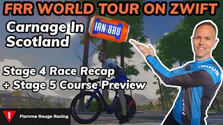 FRR World Tour Stage 4 / Carnage In Scotland / Race Recap / + Stage 5 Course Review