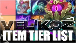 BEST SUPPORT ITEMS TIER LIST BY RANK 1 VEL'KOZ | AZZAPP VEL'KOZ SUPPORT TIER LIST SEASON 13