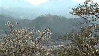 立雲峡からの竹田城跡