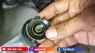 MENGGANTI MOTOR DRAIN MESIN CUCI FRONT LOADING LG DIRECT DRIVE OAY