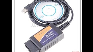 ELM 327 USB OBD-OBD2 автомобильный диагностический сканер