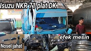ELF NKR 71 nosel jahat dari plat DK aman tidak buat mesin.