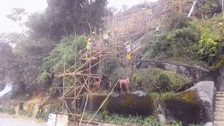 Genting Highland New Cable Car 2016 in  contruction.