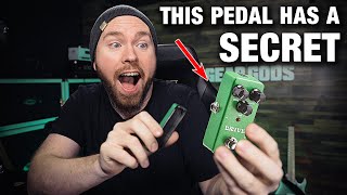 I found something inside the AmazonBasics Overdrive Pedal...