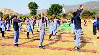 Surya Namaskar in School