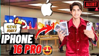 First IPHONE 16 PRO In the world 🌍 🤑💰 | exclusive GIVEAWAY  | Purchase in hongkong |