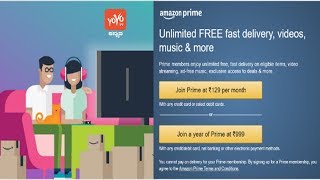 129 ರೂ ಗೆ ಅಮೆಜಾನ್ ಪ್ರೈಮ್ ಆಫರ್ ! | Amazon Prime Offer for Rs 129 Per Month | YOYO TV Kannada News