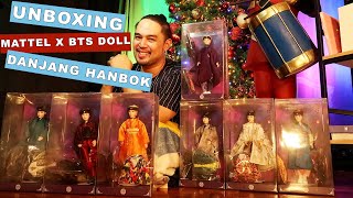 UNBOXING MATTEL BTS DOLL X DANJANG HANBOK