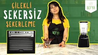 Tatlı Krizine Son! I Çilekli Şekersiz Şekerleme Tarifi