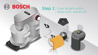 How to Quickstart your Bosch OptiMUM Kitchen Machine