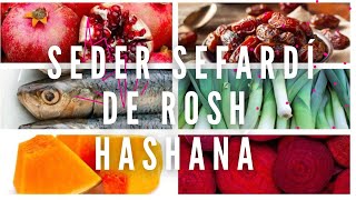 Seder de Rosh Hashaná.Este ritual para el Año Nuevo judío va más allá de mojar manzanas en miel.