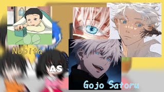 Doraemon react to Nobita as Gojo Satoru | Gacha Clup - By: Keiiw💤