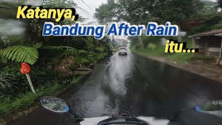 Riding Santay Ke Lembang Via Dago Kehujanan Nyasar Ke Sesar Lembang  |#motovlog Exploring Bandung