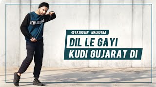 Punjabiyaa Nu Koi ni Rok Sakda😎 Dil Le Gayi Kudi Gujrat Di #YashdeepMalhotra #shorts #ytshorts#dance