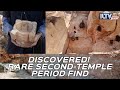 Watch: Archeologists Discover Second-Temple Artifacts